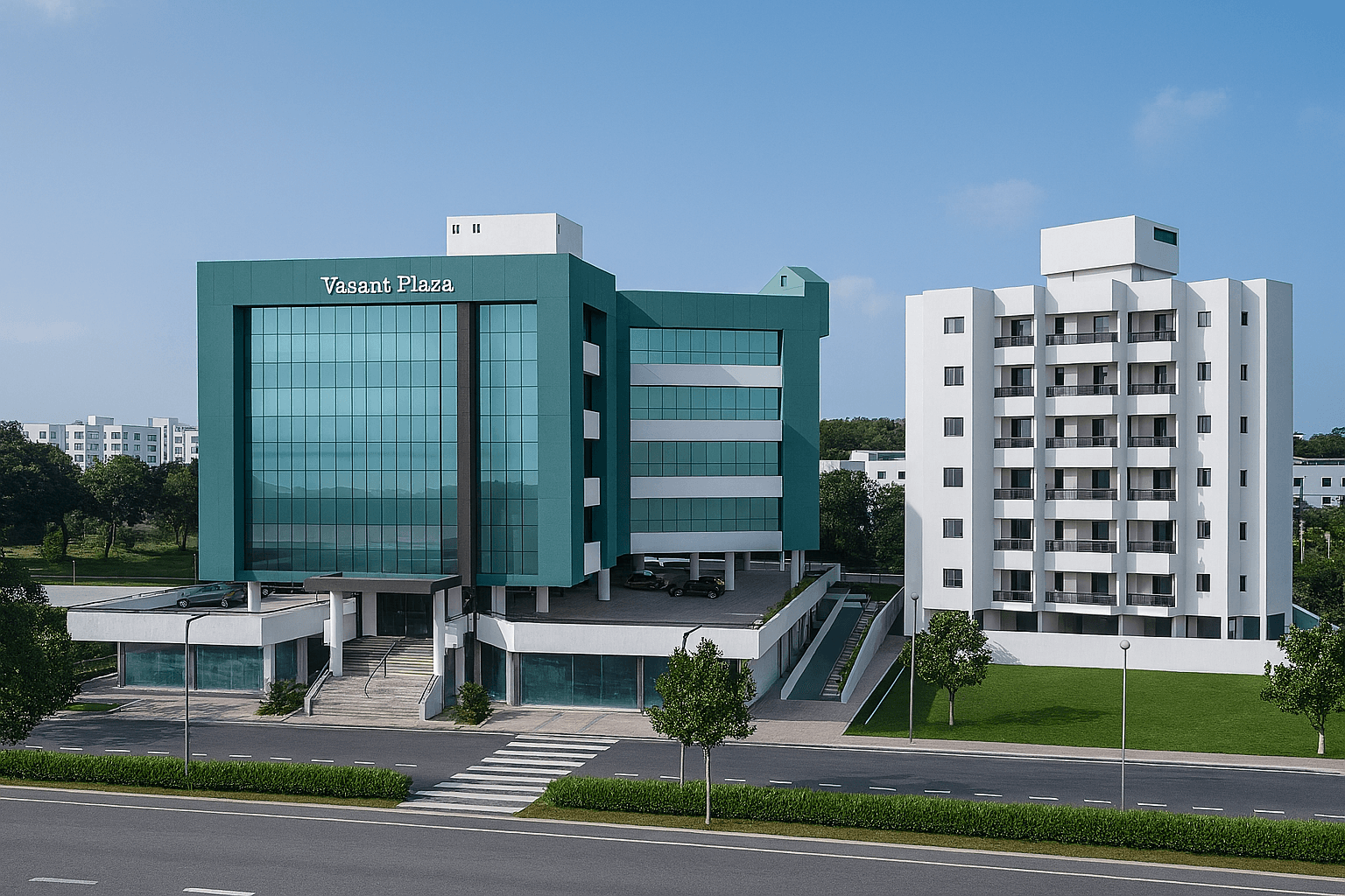 Vasant Plaza, Prime Commercial Hub in Rajarampuri, Kolhapur